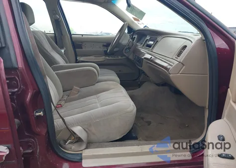 2005 Mercury Grand Marquis Gs из США, поврежденный, VIN 2MEFM74W85X629888